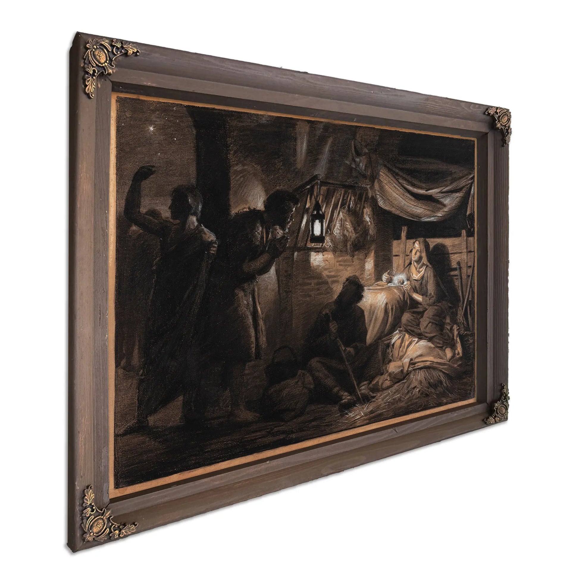 Adoration Of The Shepherds 66 by Carl Bloch