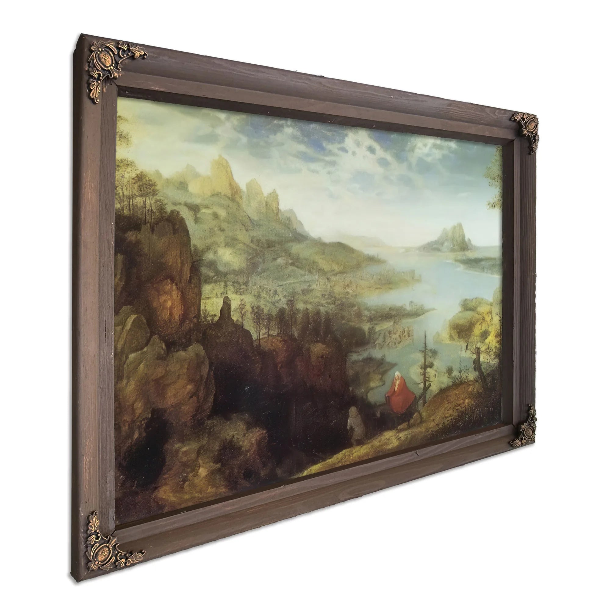 Landscape With The Flight Into Egypt By 1563 By Pieter Bruegel Fine Art Print