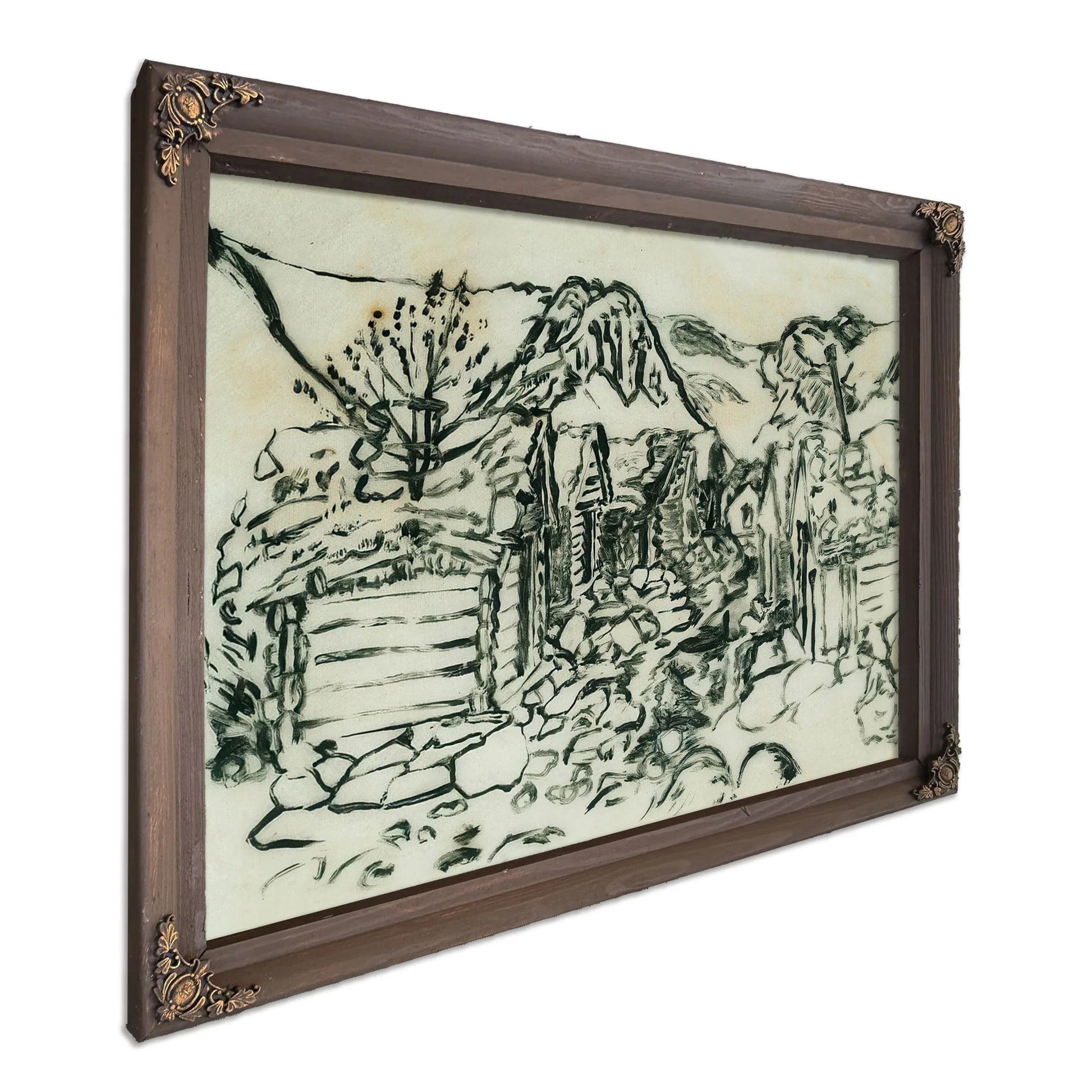 The Befring Farms By Nicolai Astrup Fine Art Print