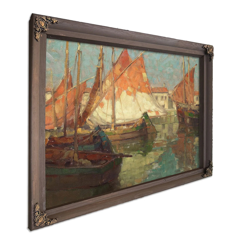 Harbor Of Golden Sails By Edgar Payne