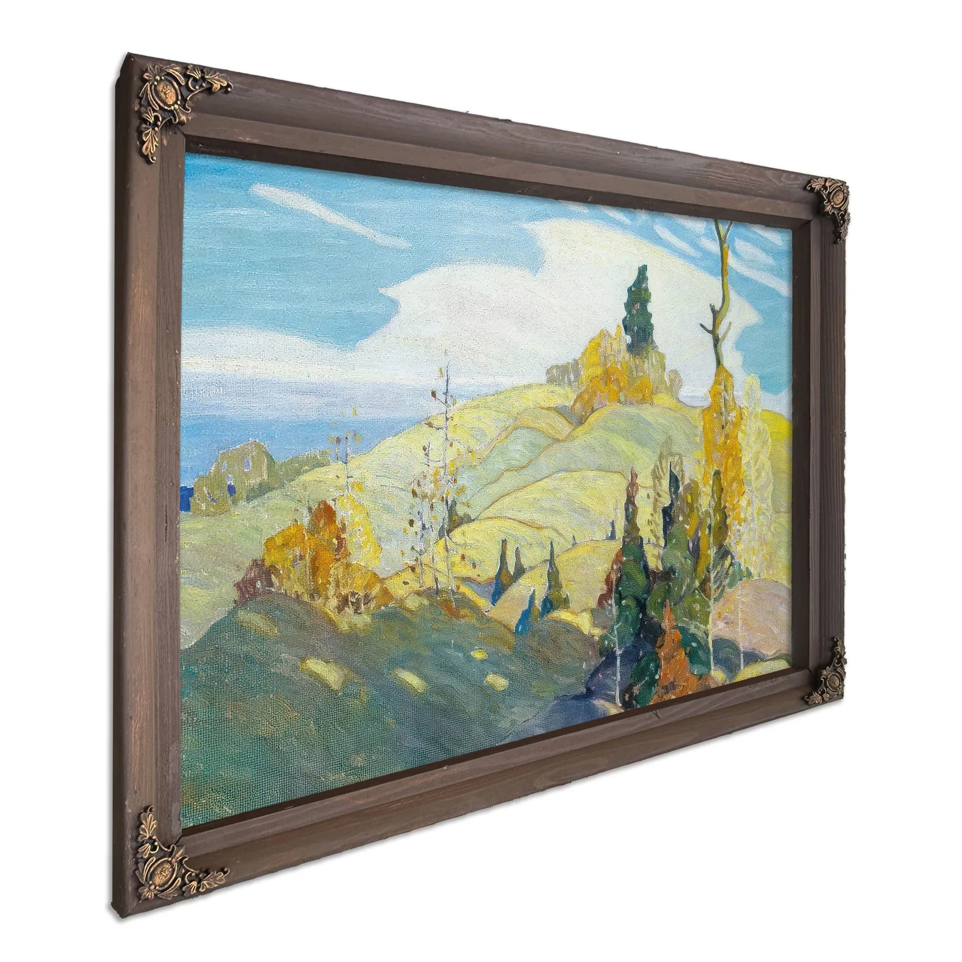 The Hilltop By Frank Carmichael Fine Art Print