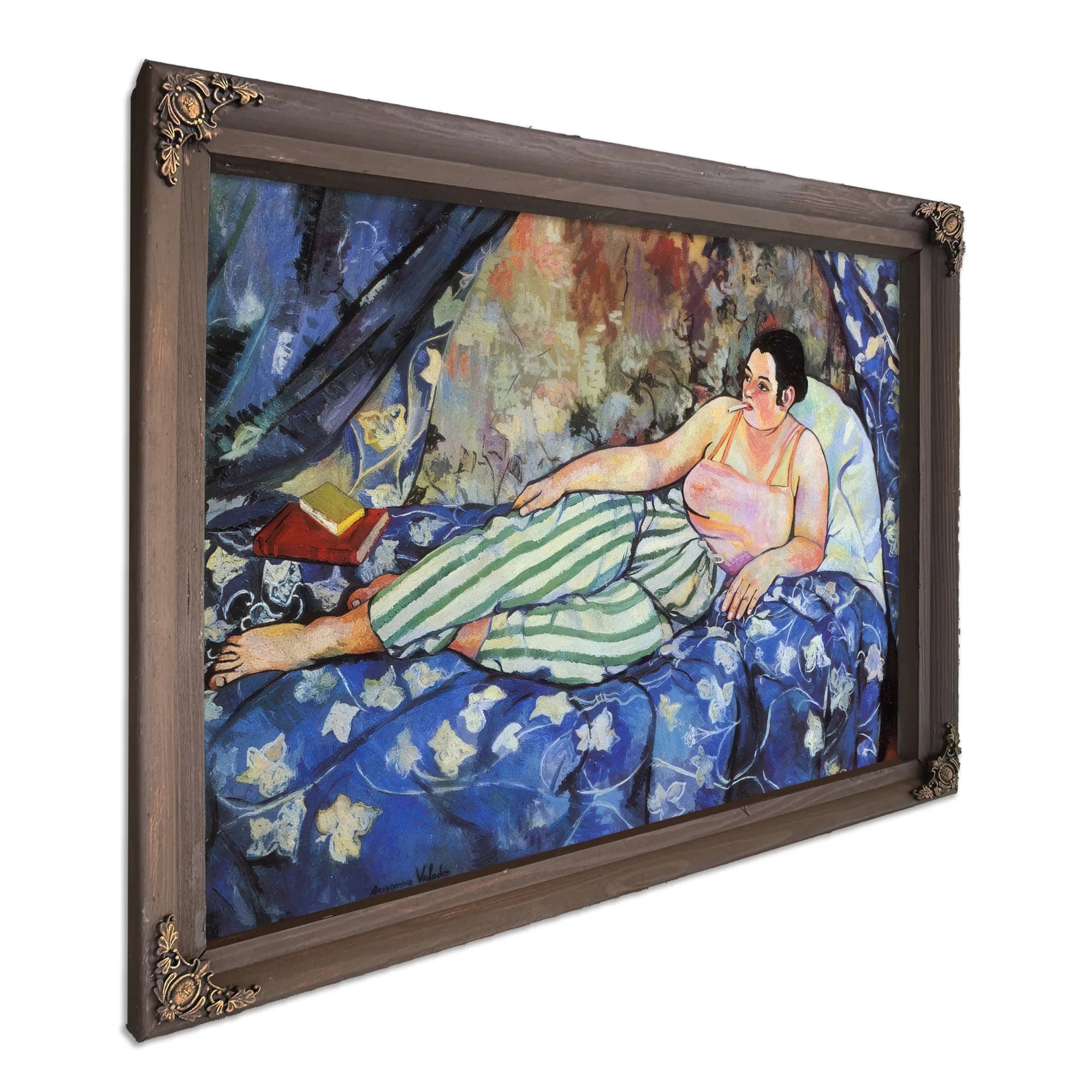 The Blue Room 1923 By Suzanne Valadon Fine Art Print