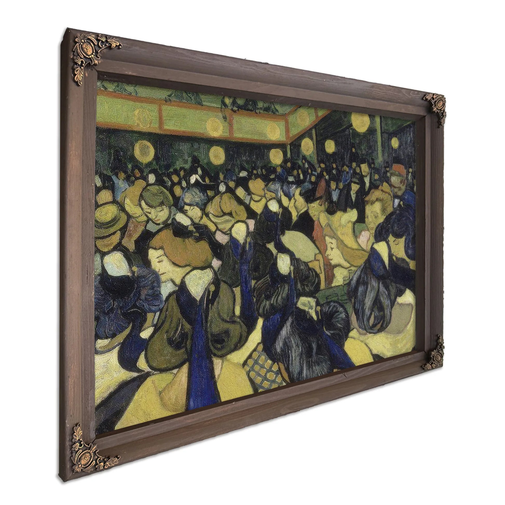 The Dance Hall In Arles By Vincent Van Gogh Fine Art Print