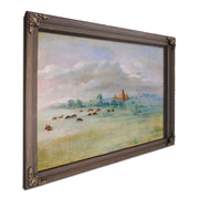 Sioux Village, Lake Calhoun, Near Fort Snelling By George Catlin Fine Art Print