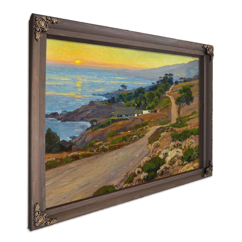 Old Coast Road By William Wendt