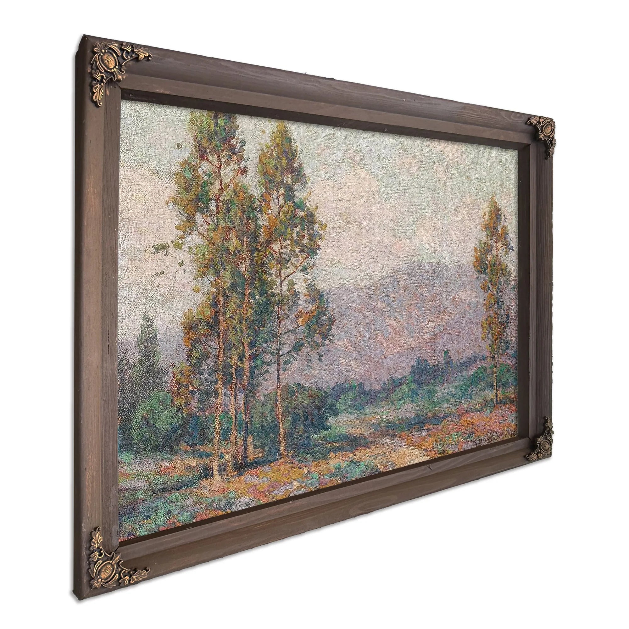 Santa Barbara Mountains By Edgar Payne Fine Art Print