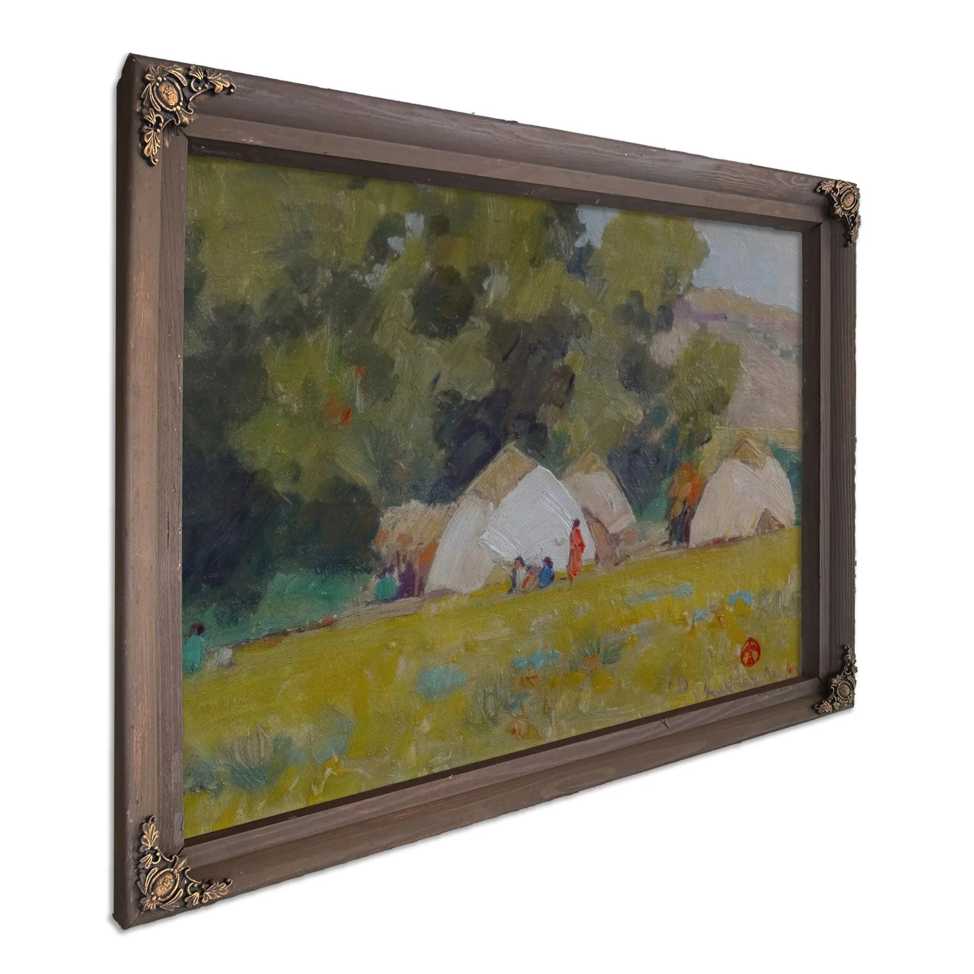 Apache Camp By Maynard Dixon Fine Art Print