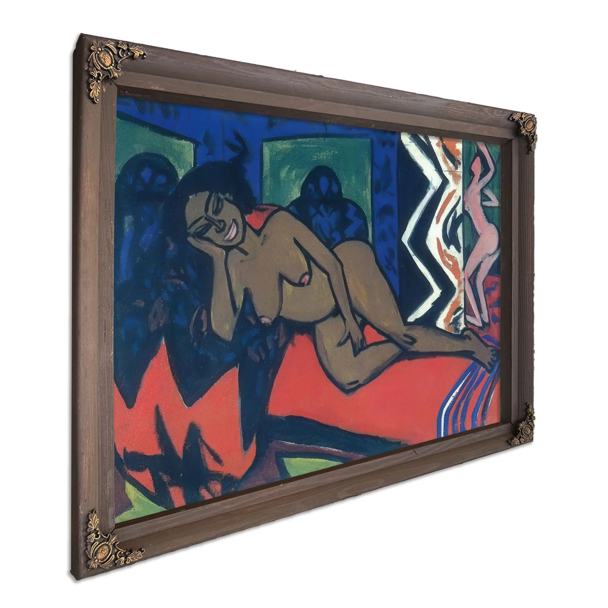 Milly Sleeping By Ernst Ludwig Kirchner Fine Art Print