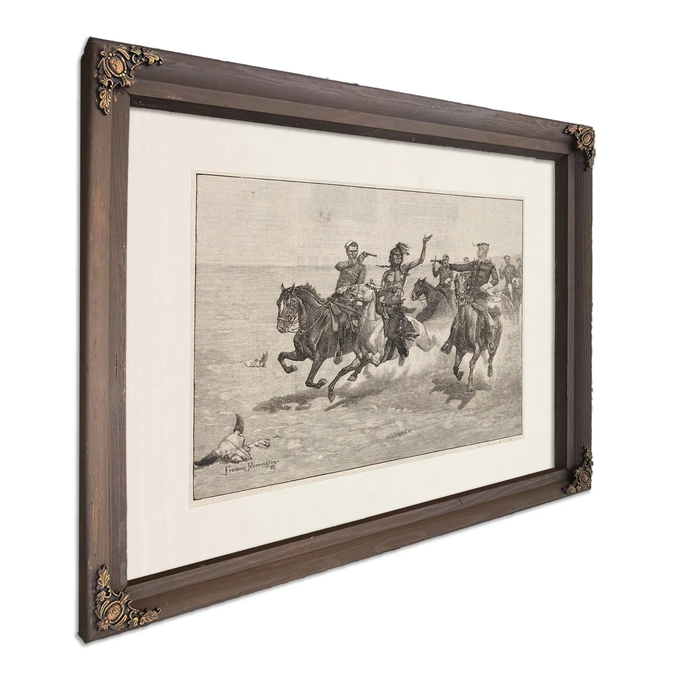 Arrest Of A Blackfeet Murderer by Frederic Remington