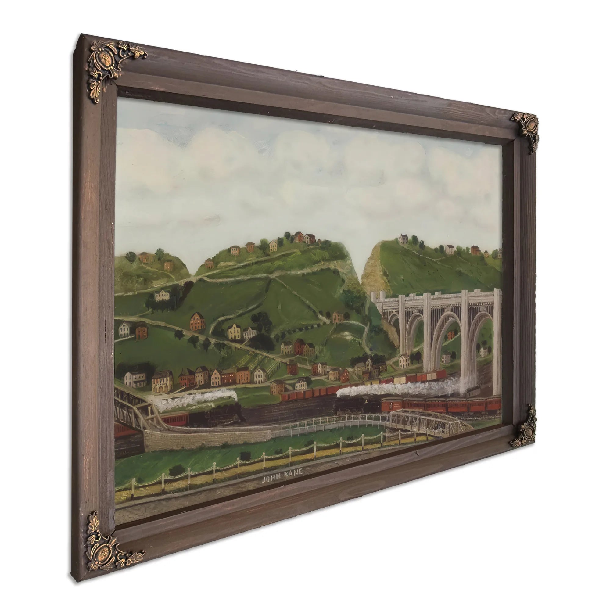 Turtle Creek Valley No1 By John Kane Fine Art Print