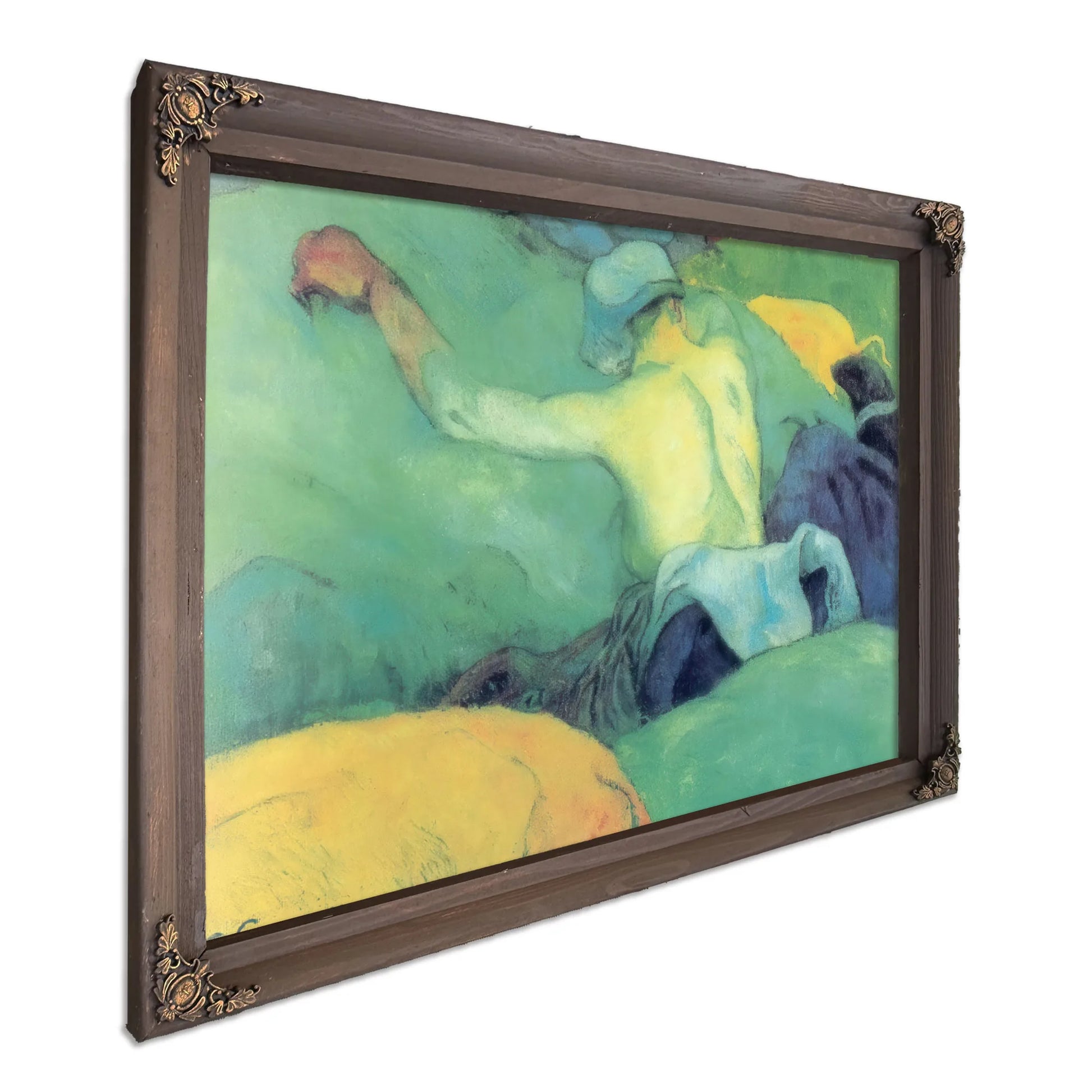 In The Hay (A Hot Summer Day) By Paul Gauguin Fine Art Print