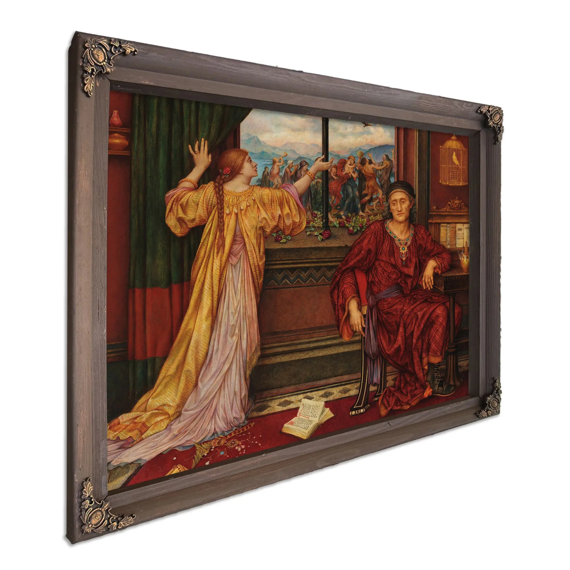 De Morgan   Guilded Cage by Evelyn De Morgan