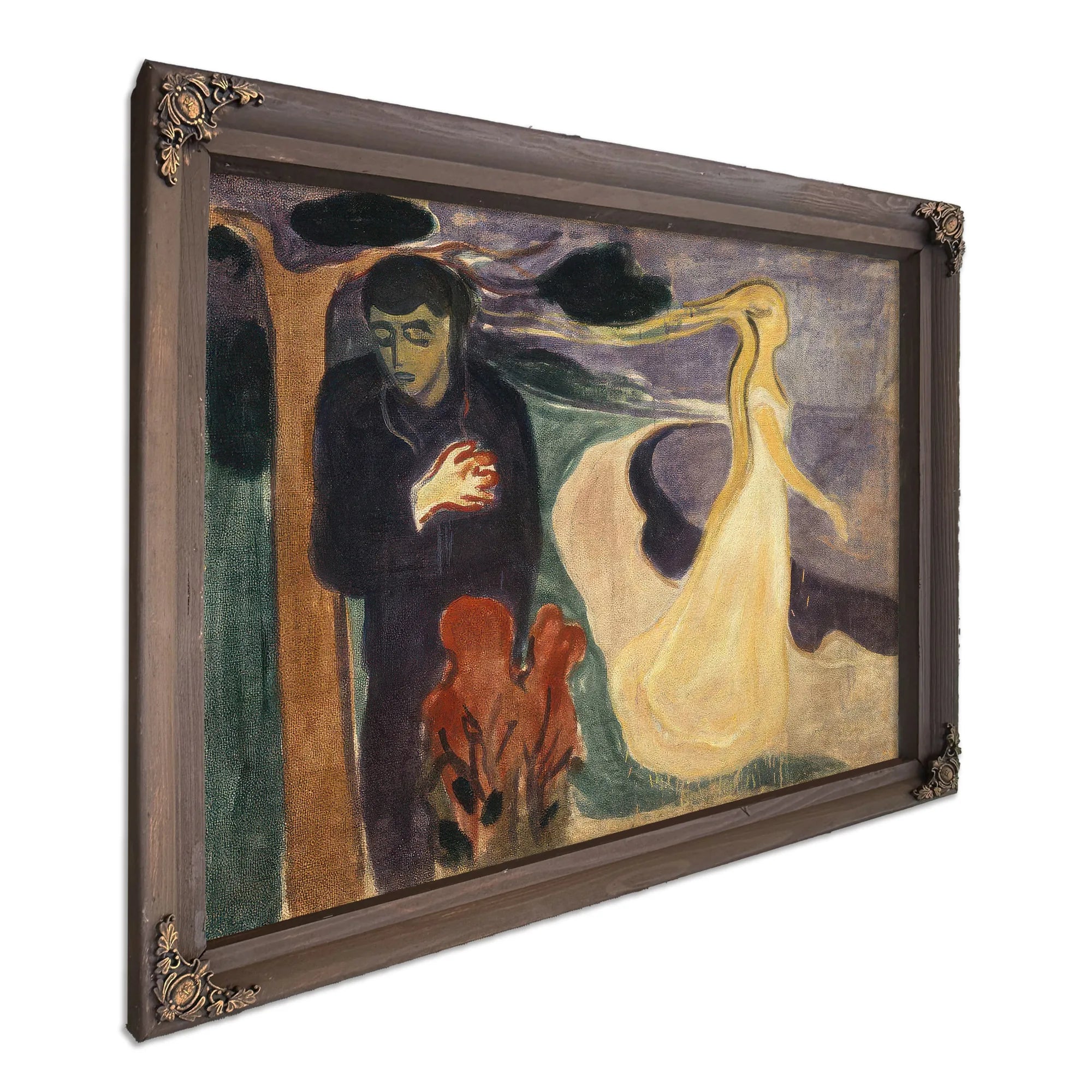 Separation 1896 96X127Cm Munch Museum M0024 3000X By Edvard Munch Fine Art Print