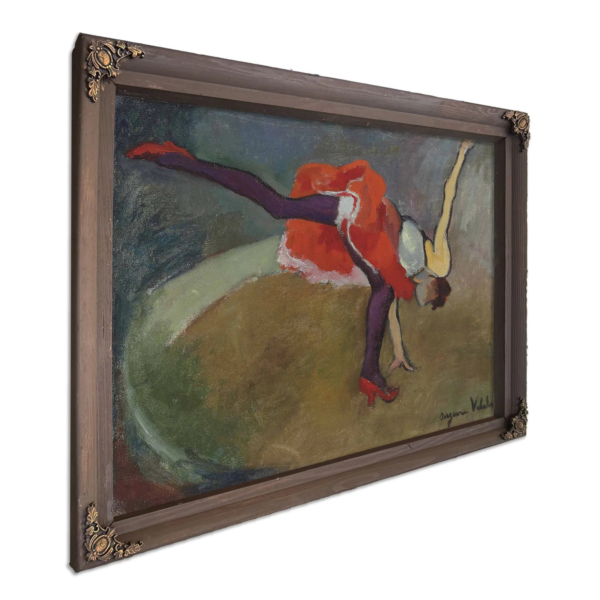 L Acrobate Ou La Roue by Suzanne Valadon