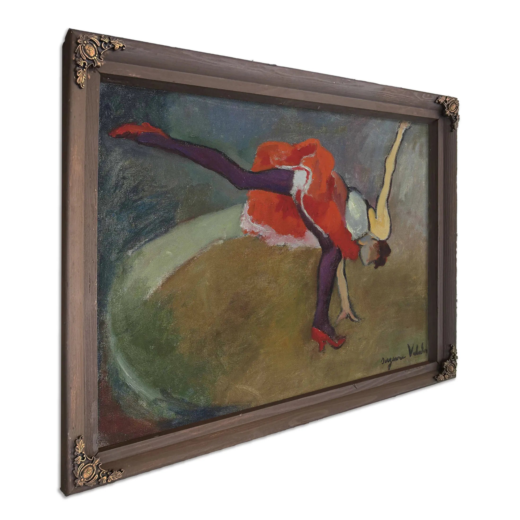 L Acrobate Ou La Roue by Suzanne Valadon