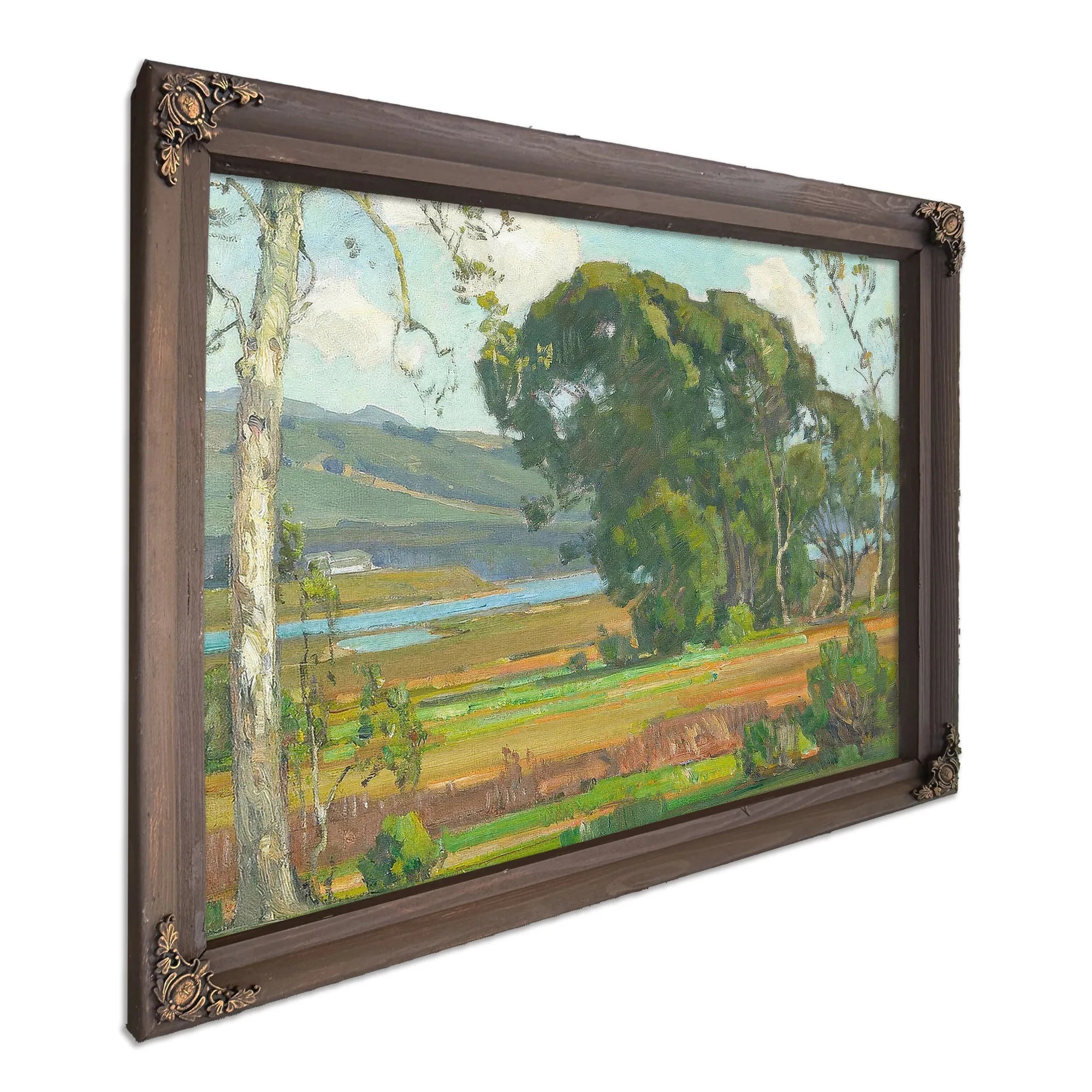 A California Inlet By William Wendt Fine Art Print