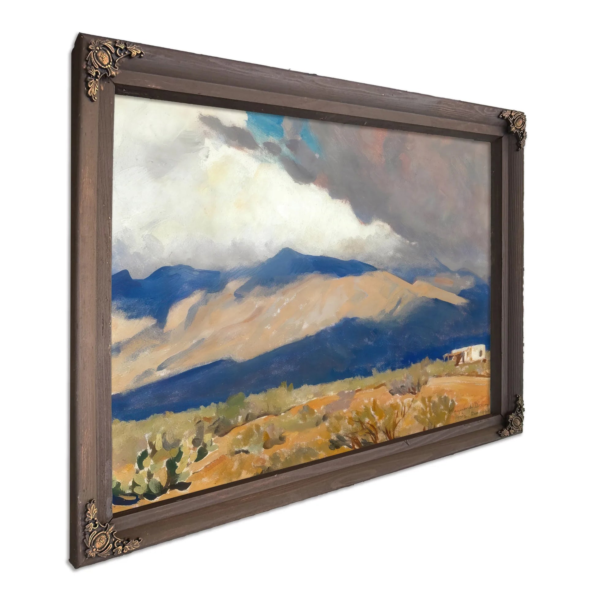 Fast Moving Shadows By Maynard Dixon Fine Art Print