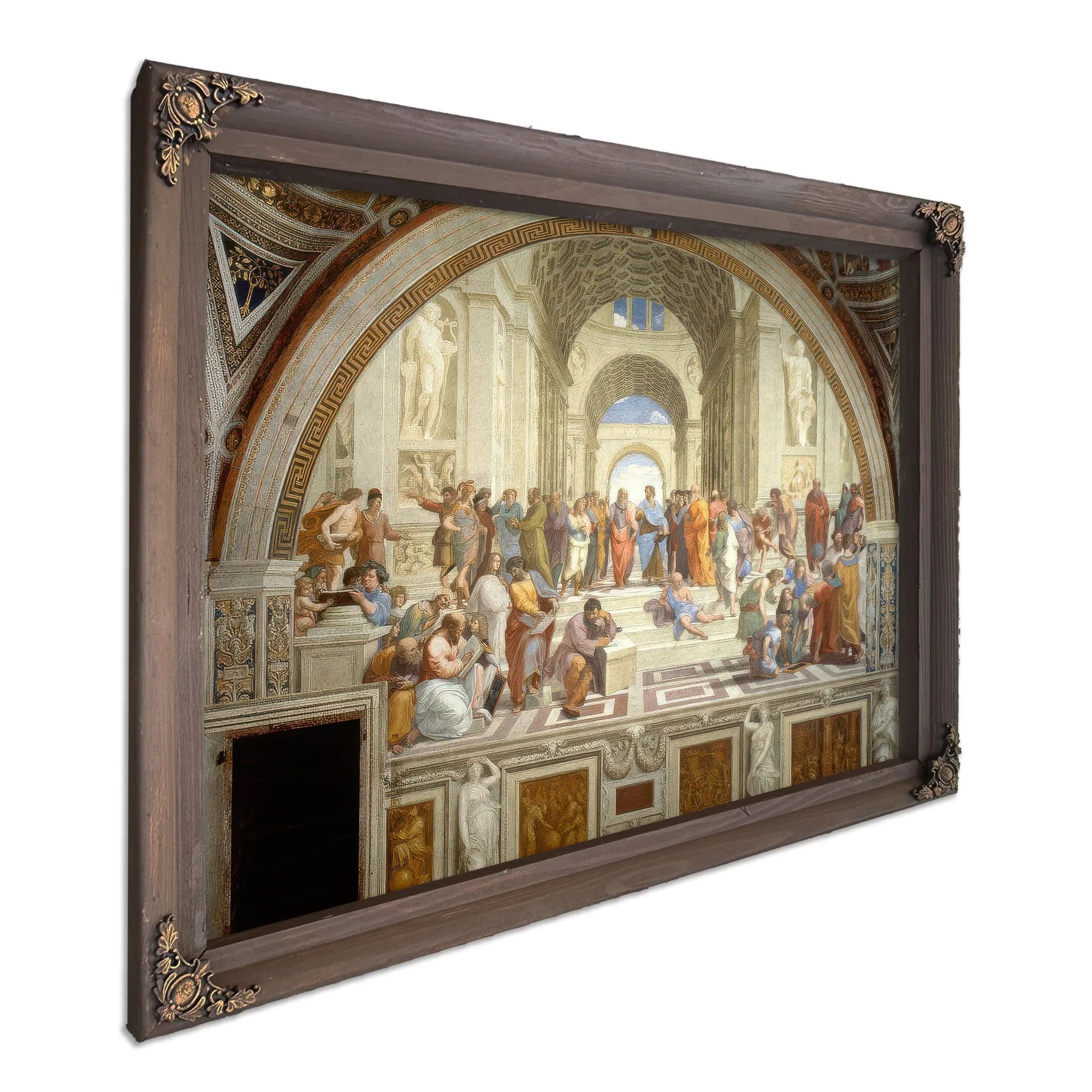 School Of Athens By Raphael Fine Art Print