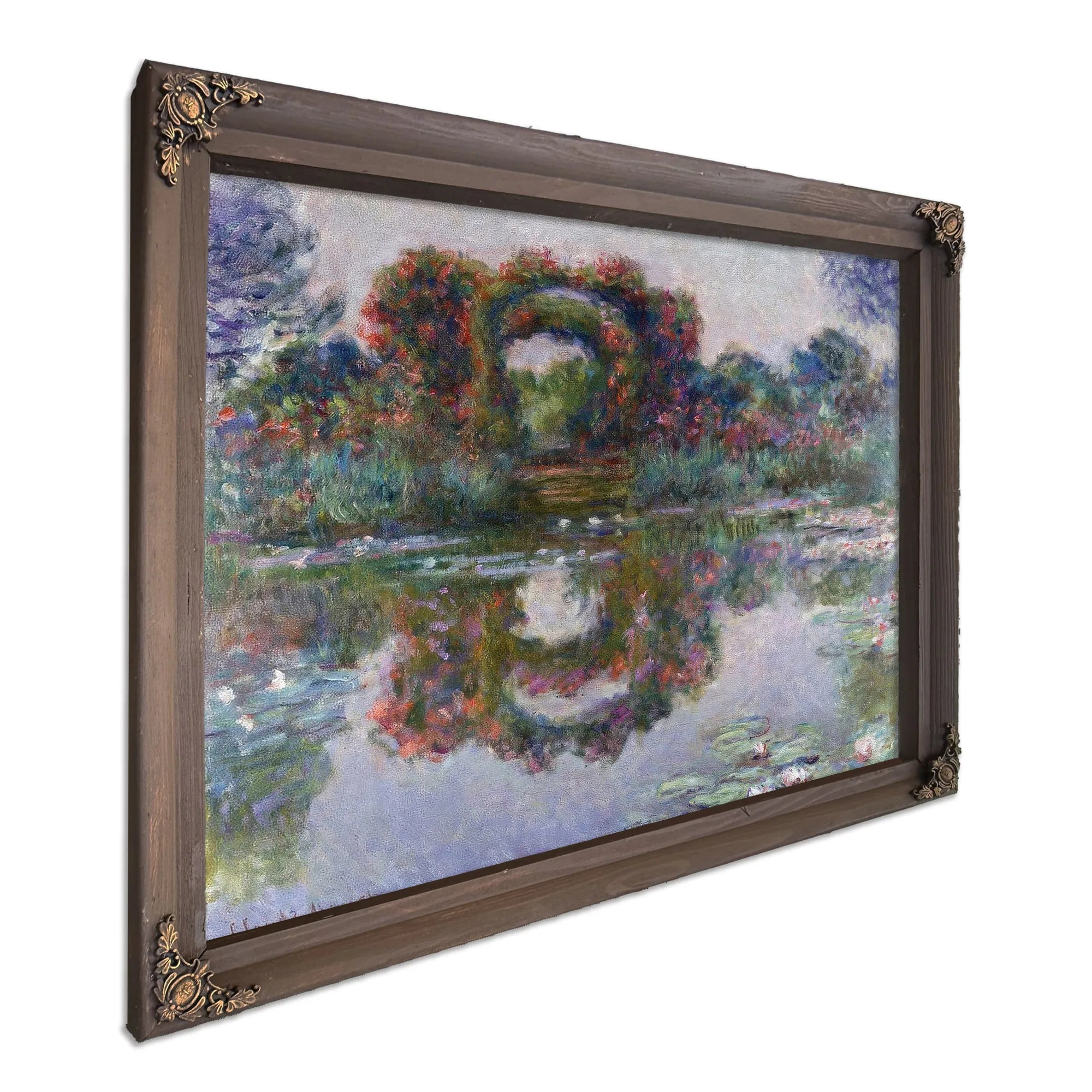 Flowering Arches, Giverny By Claude Monet Fine Art Print