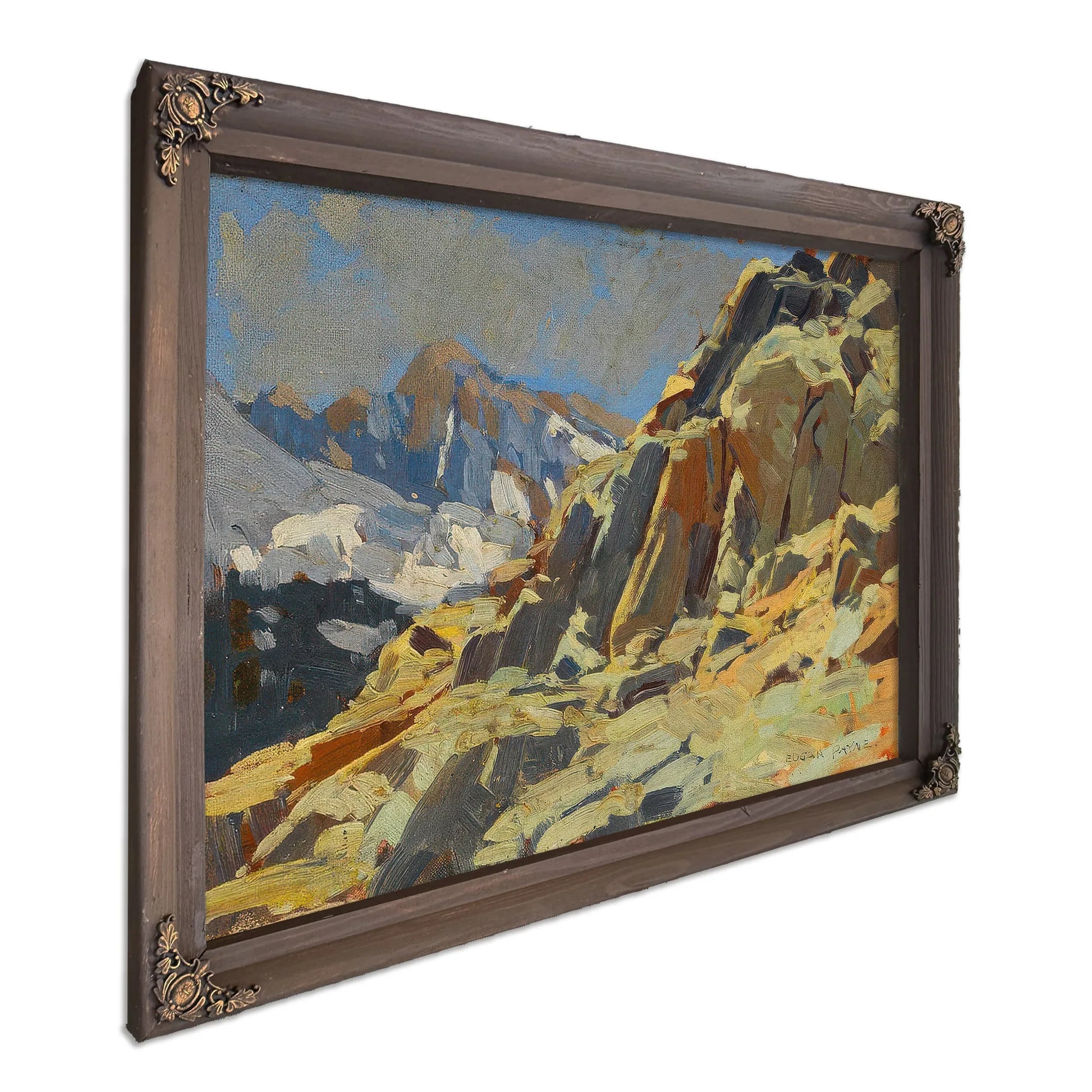 Rocky Crags By Edgar Payne Fine Art Print