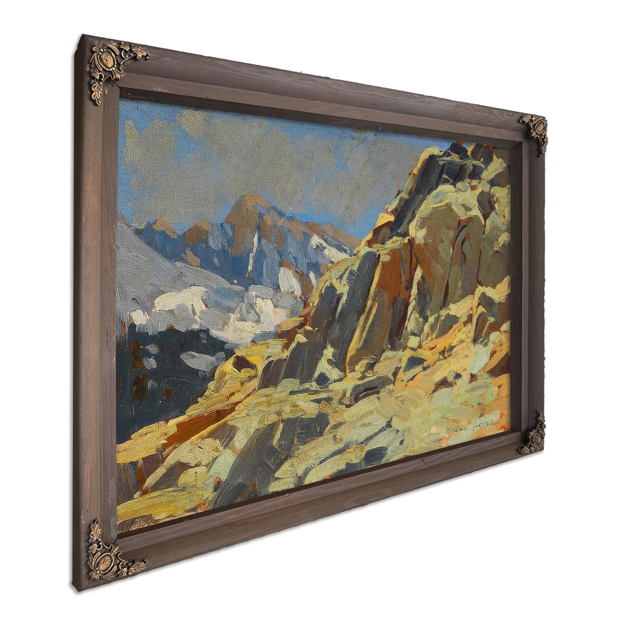 Rocky Crags By Edgar Payne Fine Art Print