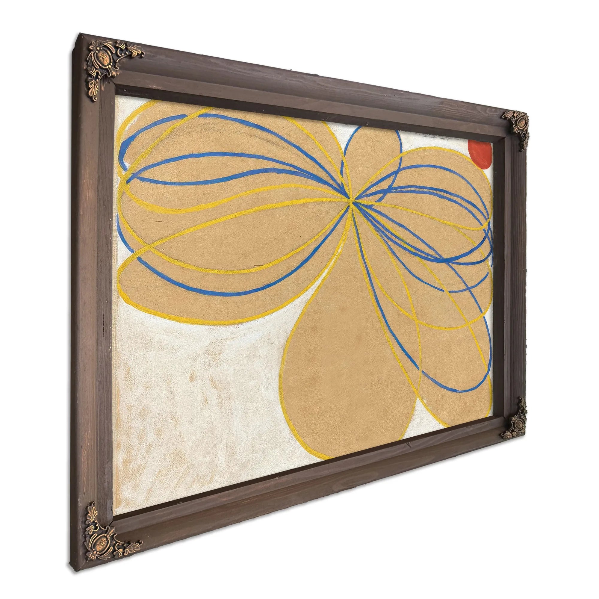 The Seven Pointed Star No 1 1908 By Hilma Af Klint Fine Art Print