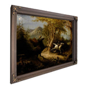 The Headless Horseman Pursuing Ichabod Crane By John Quidor Fine Art Print