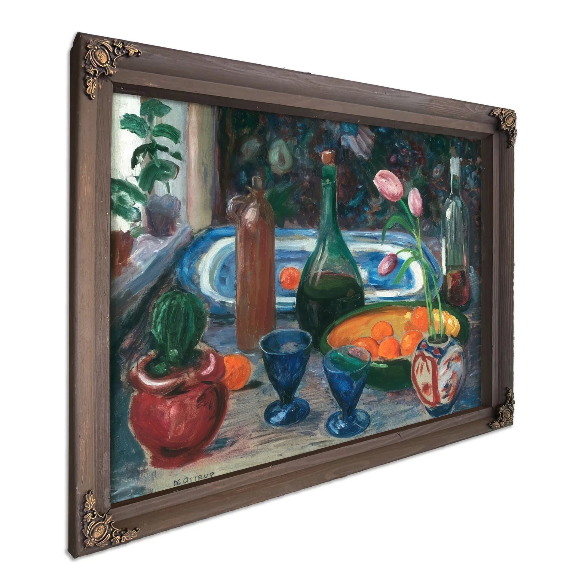 Sketch For Still Life By Nicolai Astrup Fine Art Print