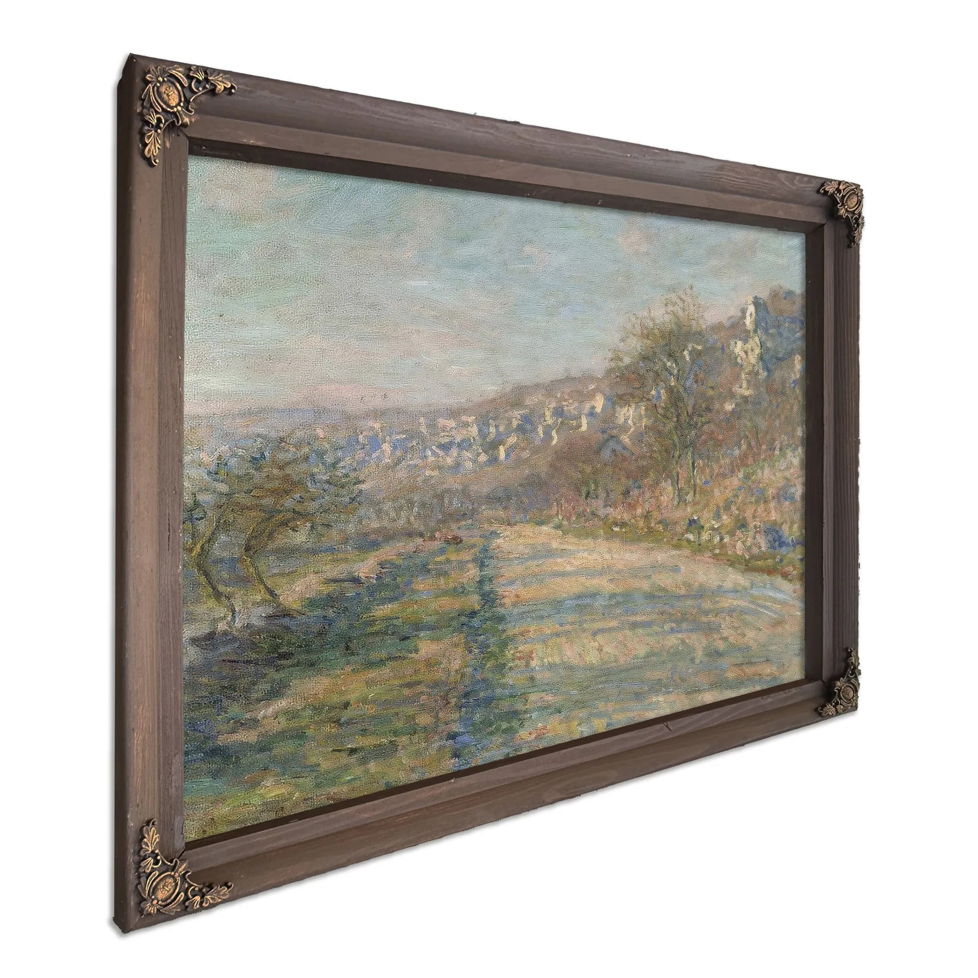 Road Of La Roche Guyon By Claude Monet Fine Art Print