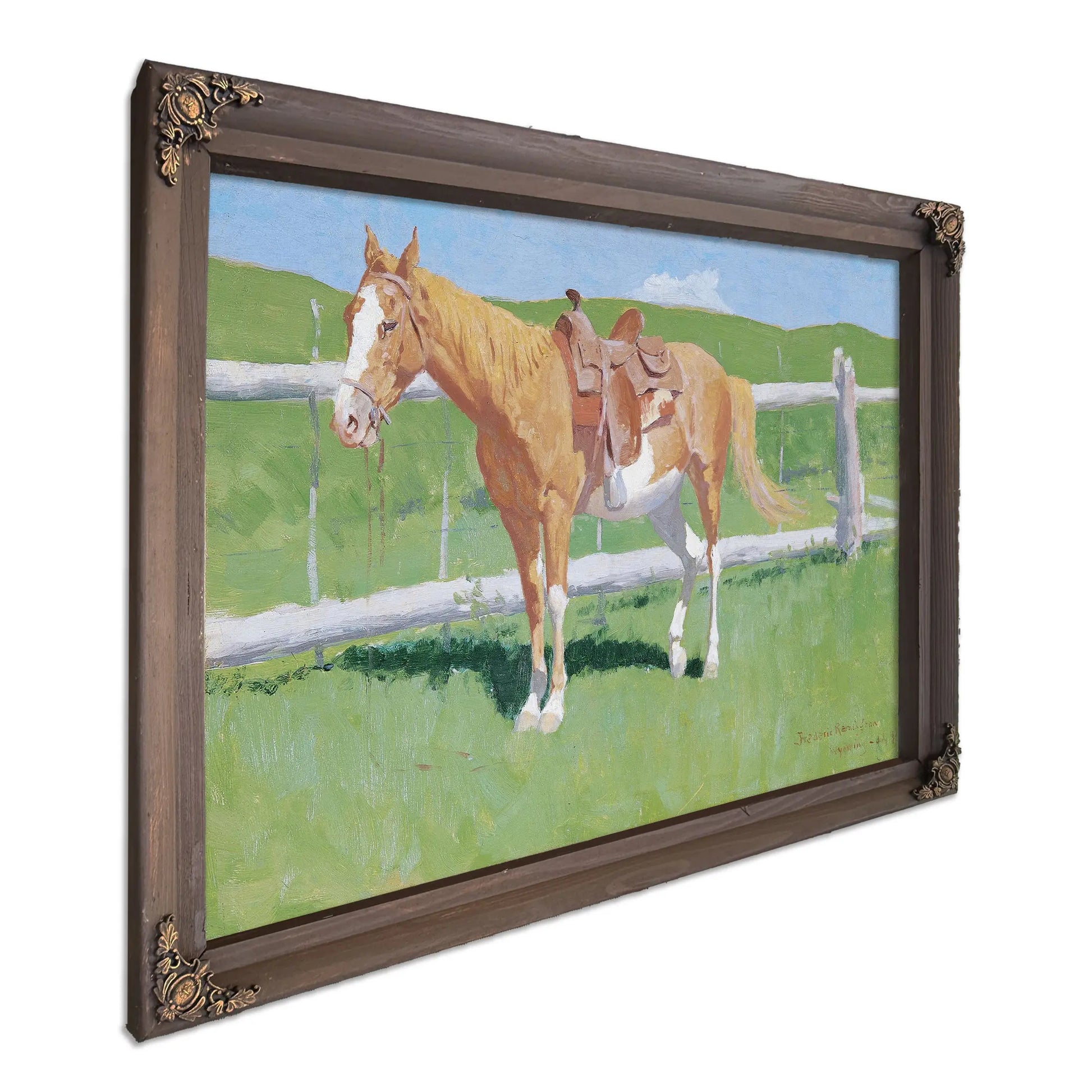 Sorrel Horse Study by Frederic Remington