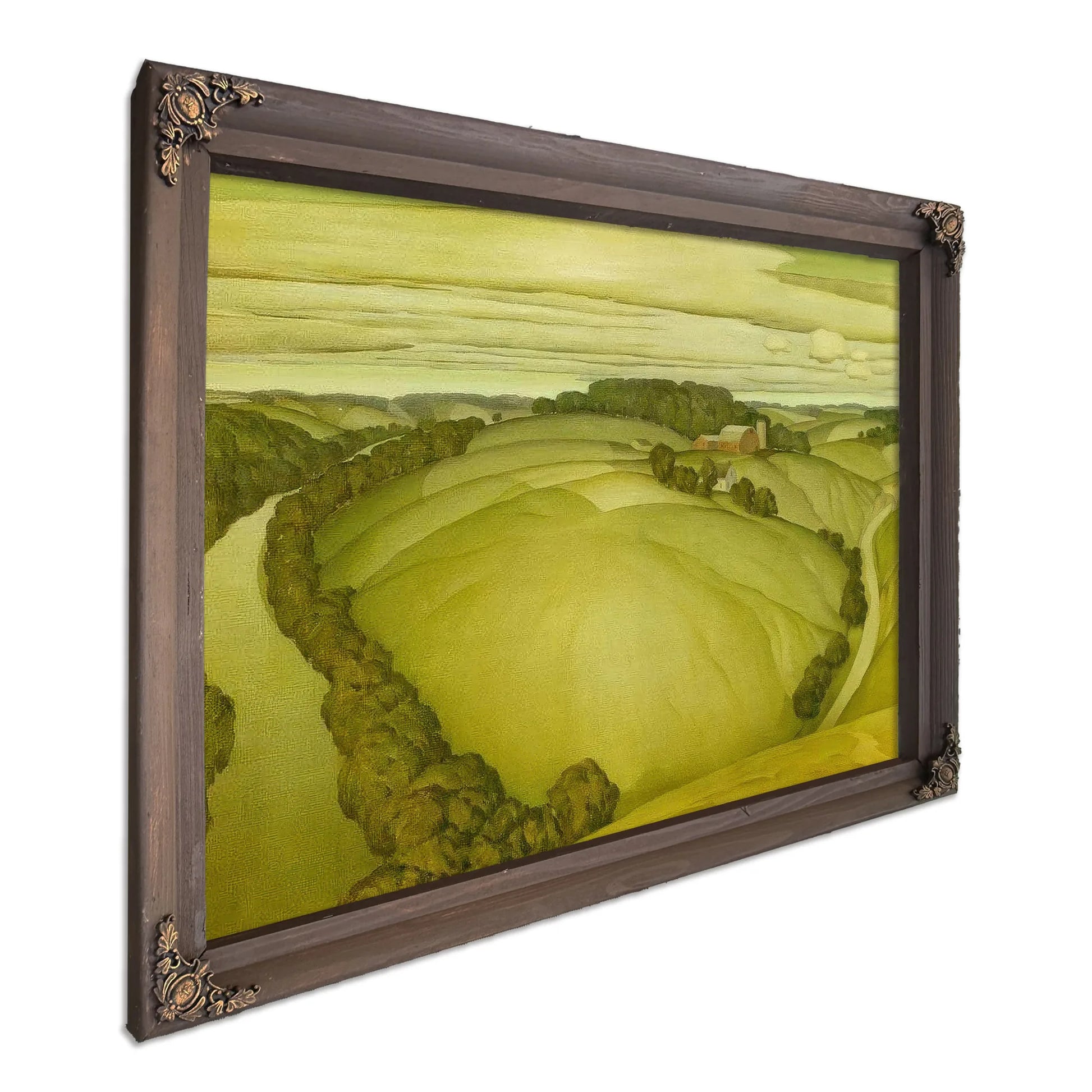 River Bend No 4 By Marvin Cone Fine Art Print