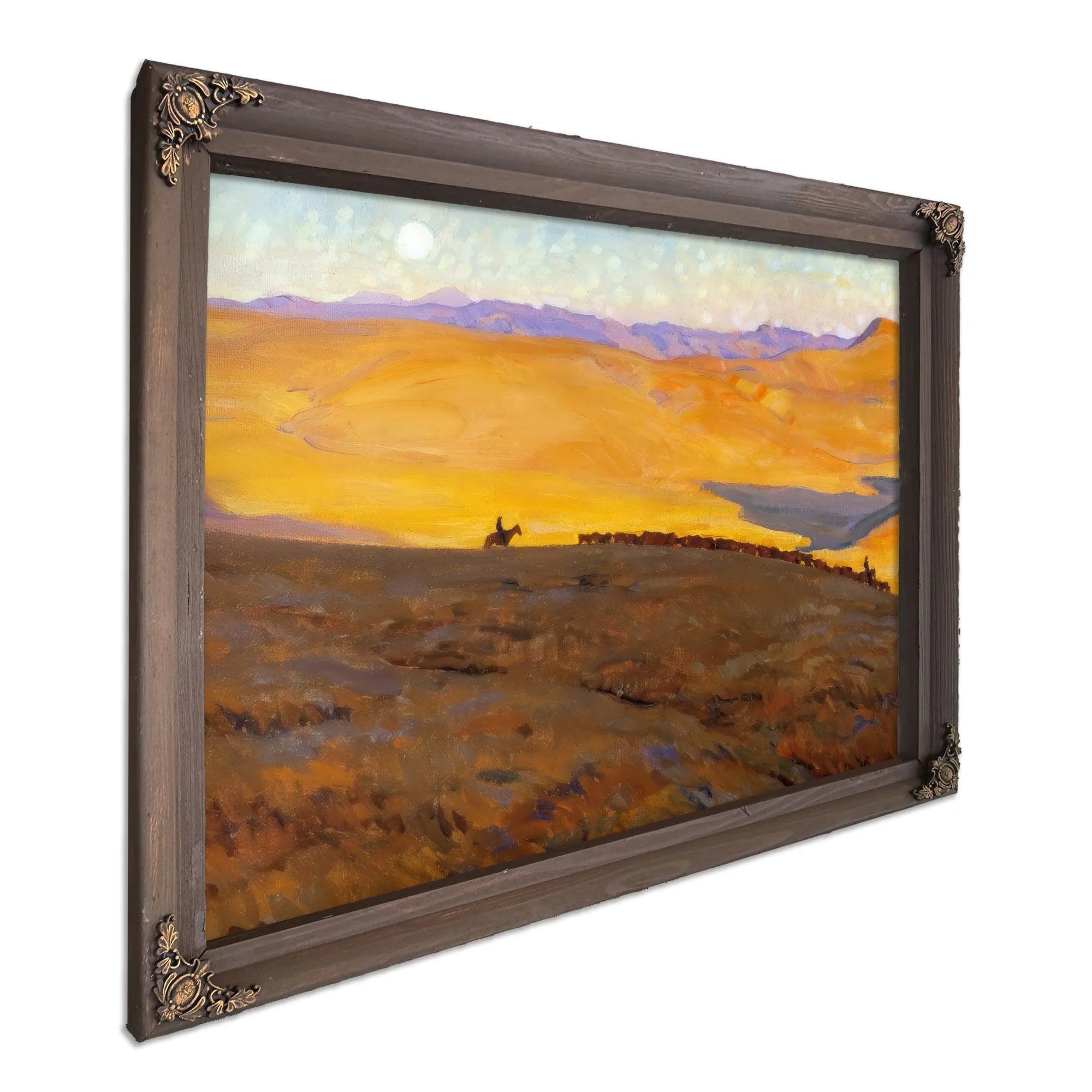 Cattle Country By Maynard Dixon Fine Art Print