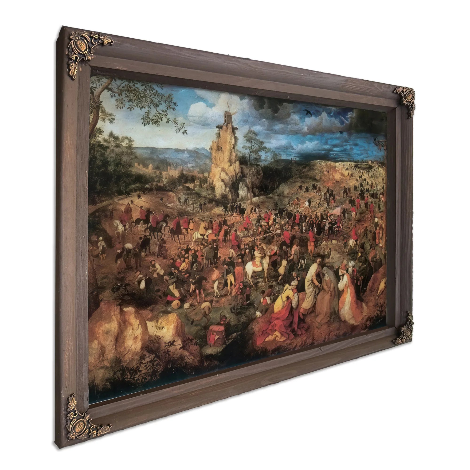 The Procession To Calvary 1564 By Pieter Bruegel Fine Art Print