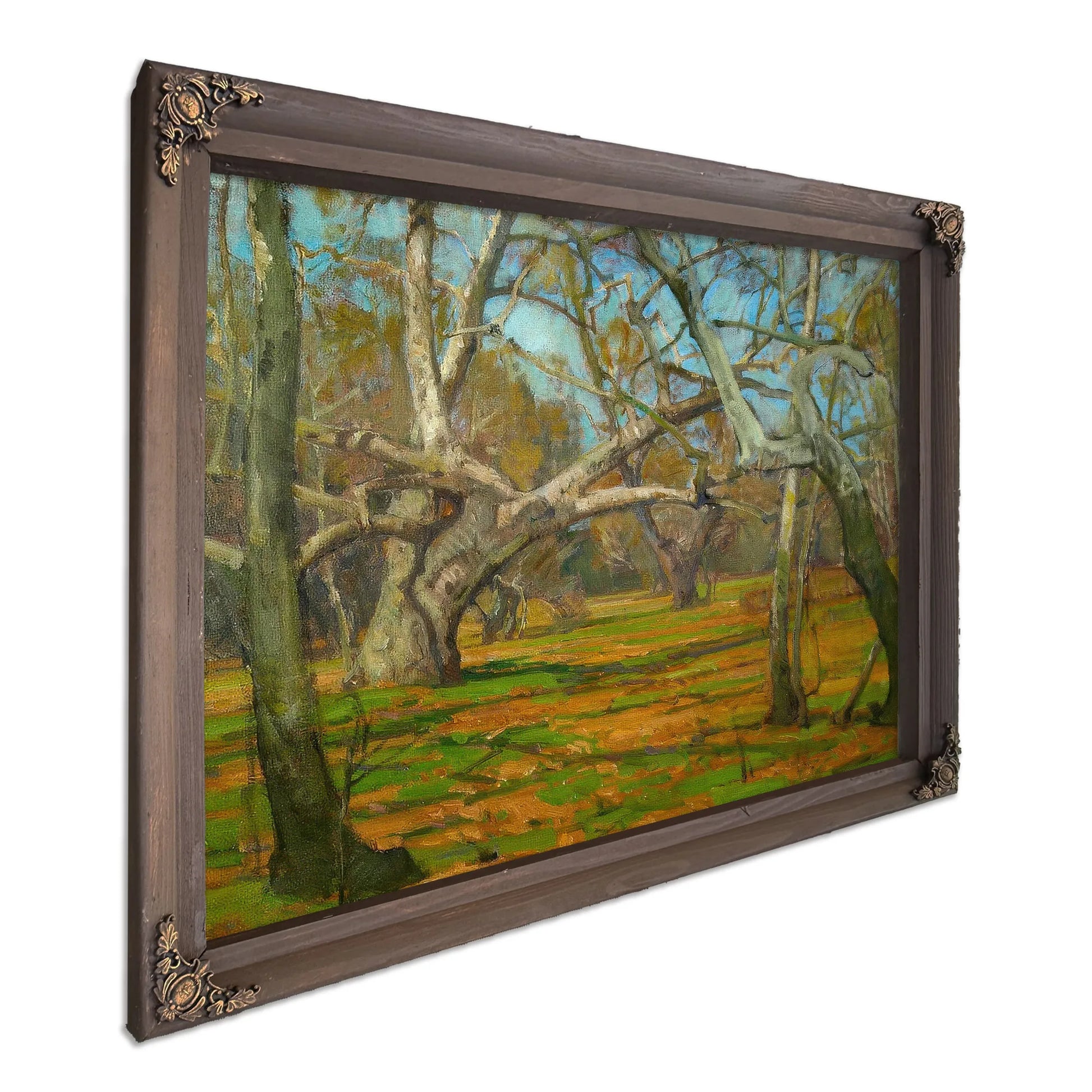 Oaks And Sycamores By William Wendt Fine Art Print