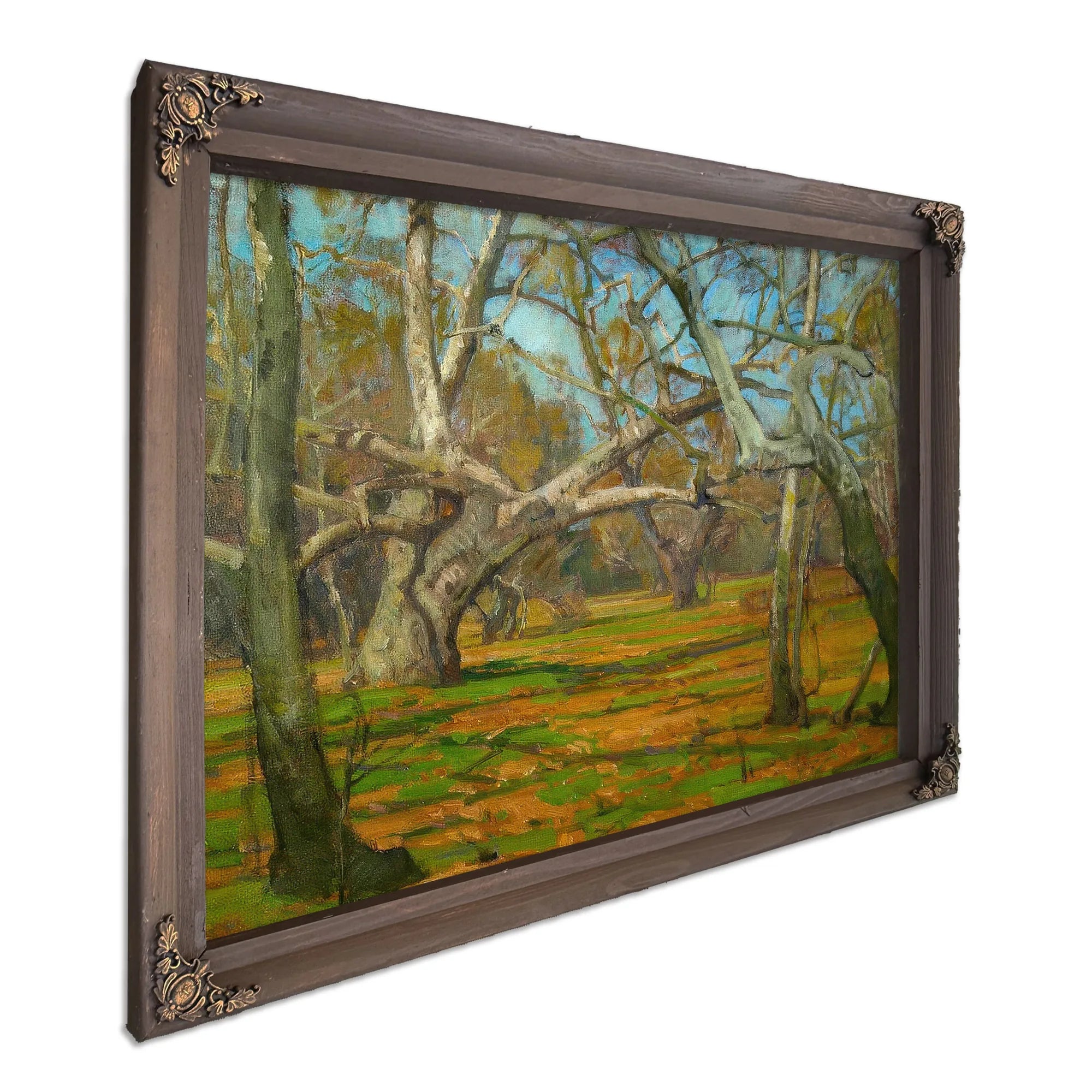 Oaks And Sycamores By William Wendt Fine Art Print