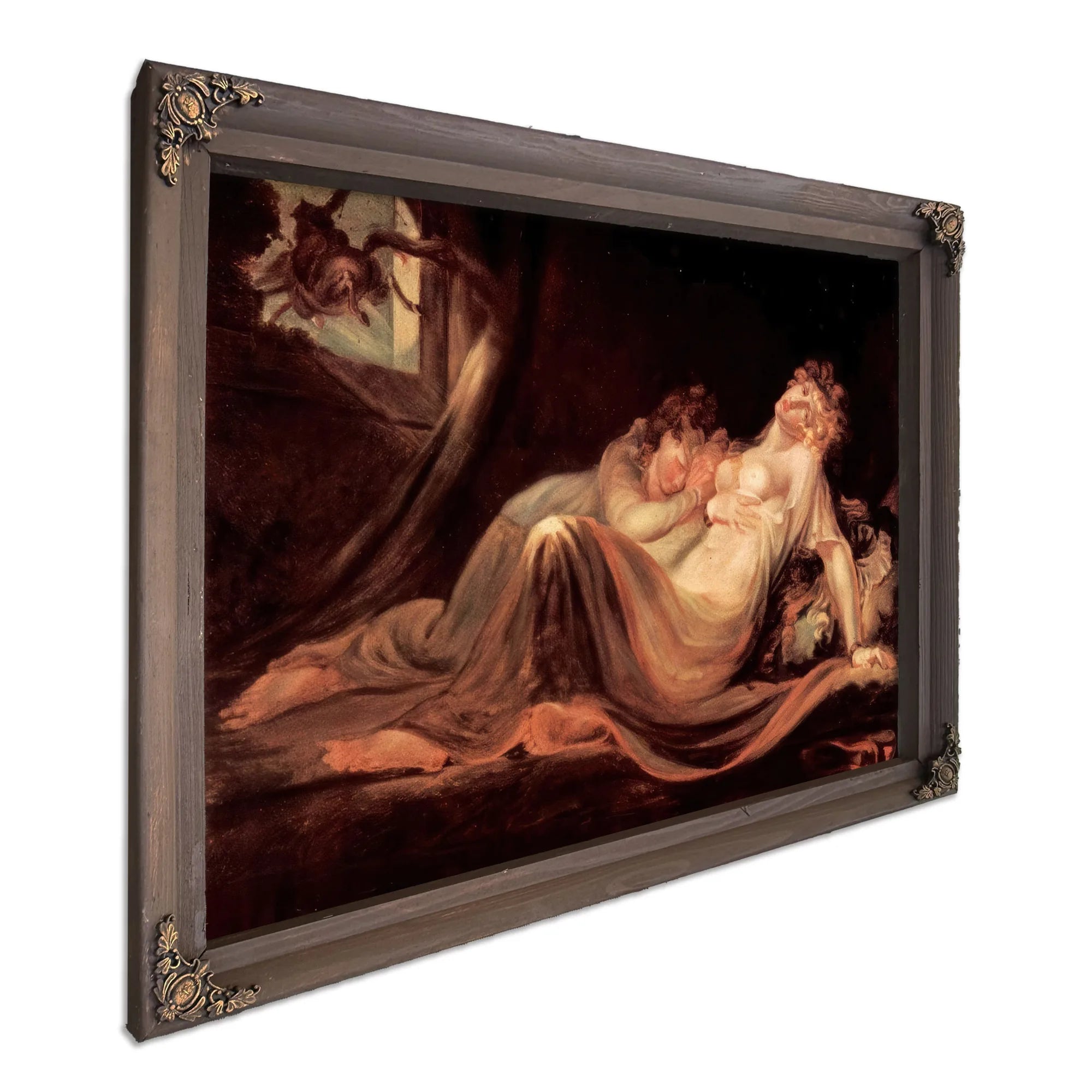 The Incubus Leaving Two Sleeping Women By Henry Fuseli Fine Art Print