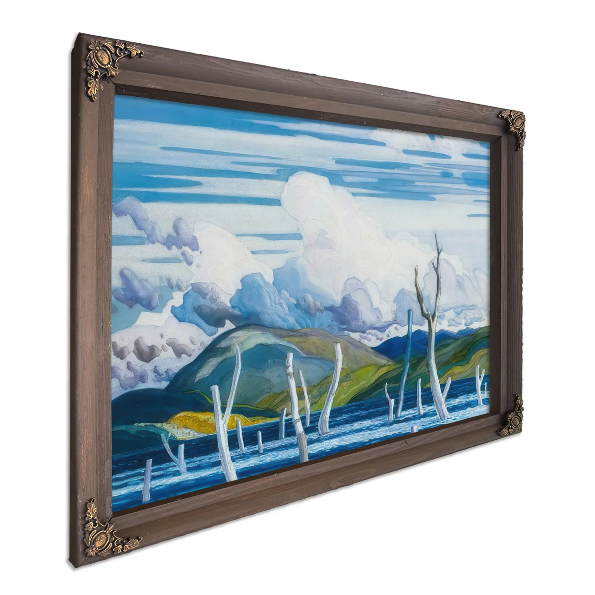 Wabajisik Drowned Land By Frank Carmichael Fine Art Print