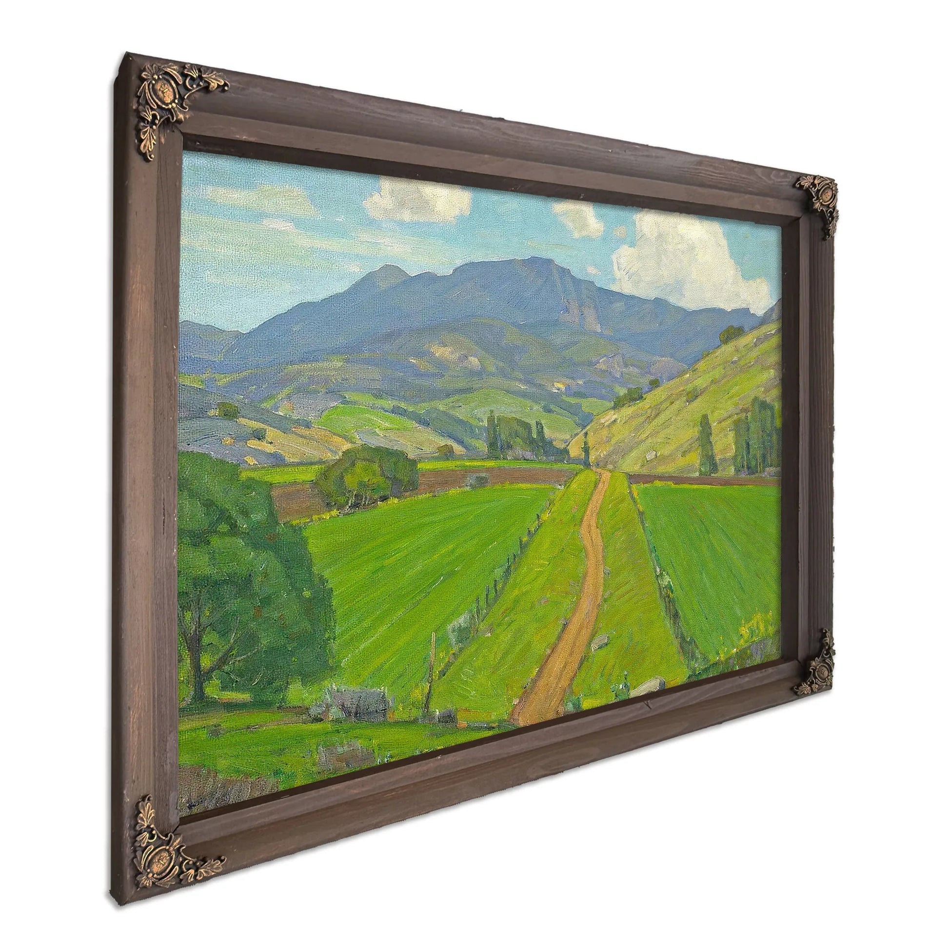 A Trickle Of Road By William Wendt Fine Art Print