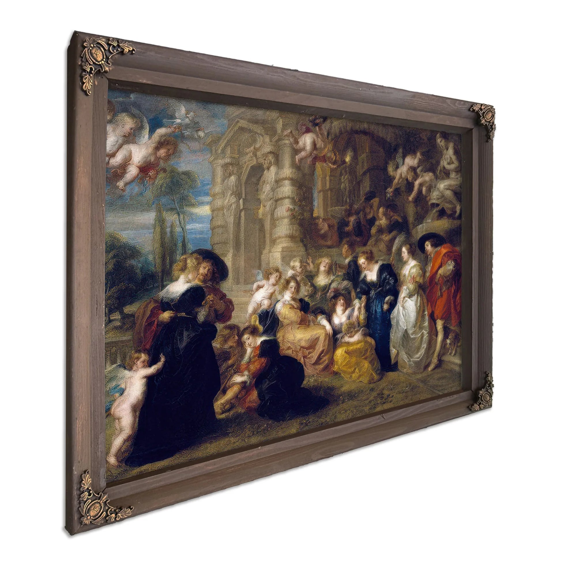 Peter Paul Rubens The Garden Of Love 1633 By Peter Paul Rubens Fine Art Print