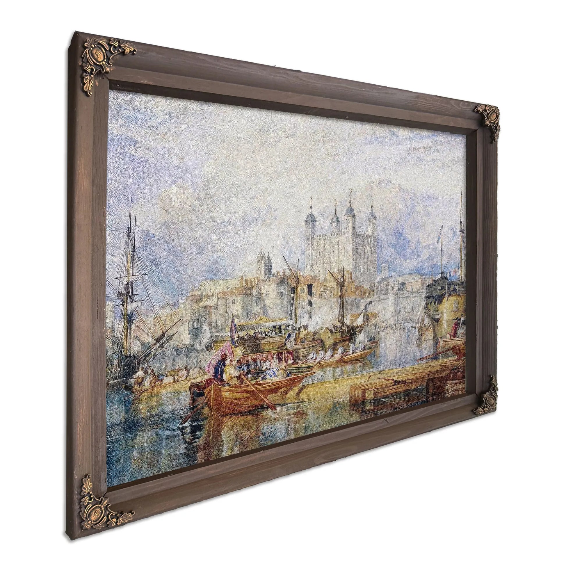 The Tower Of London By Joseph Mallord William Turner Fine Art Print