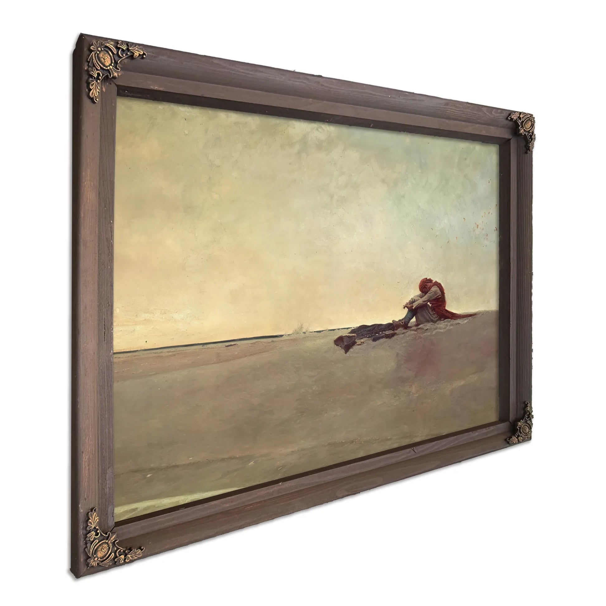 Marooned By Howard Pyle Fine Art Print