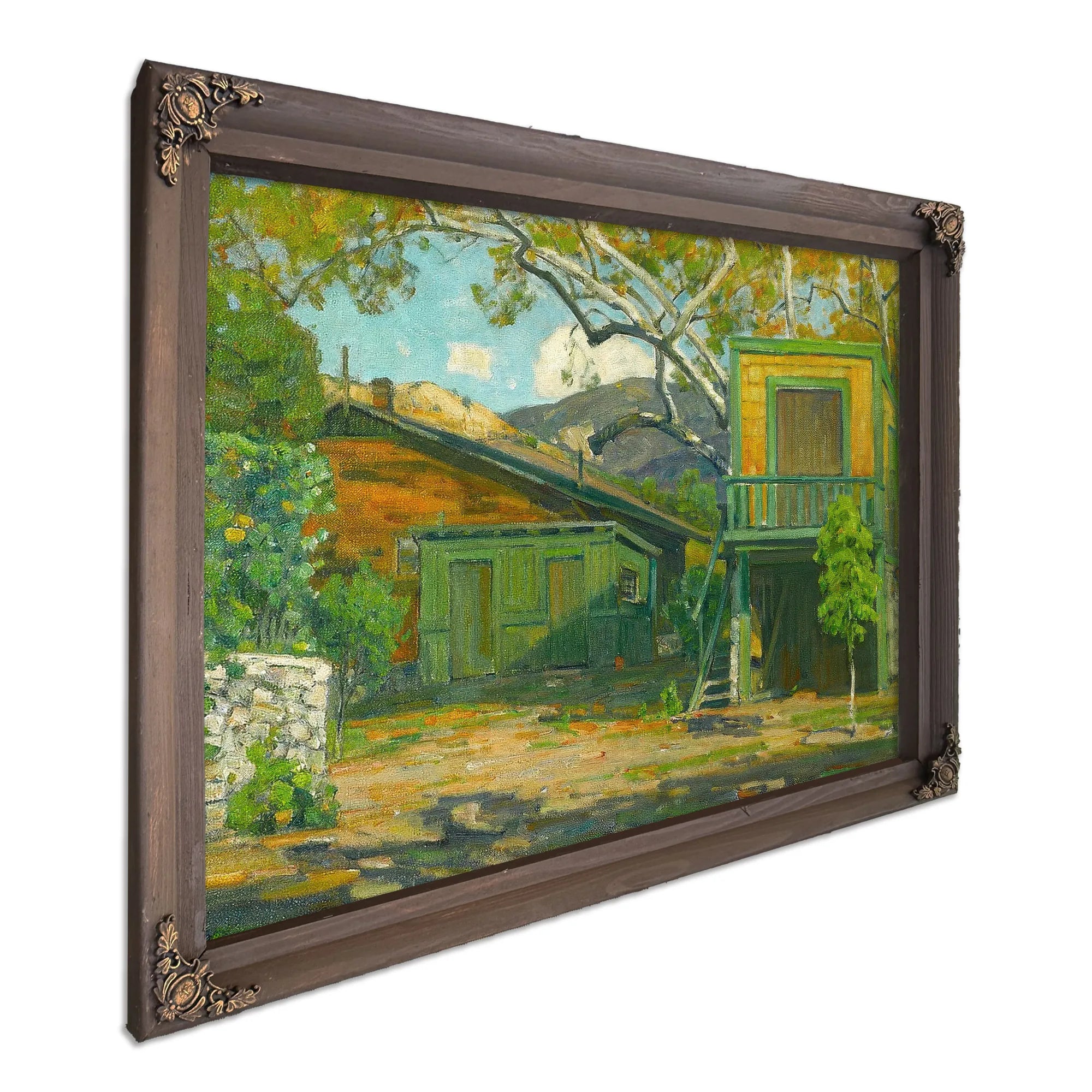 Canyon Cottage 1940 By William Wendt Fine Art Print