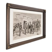 United States Cavalry Hunting For Garza On The Rio Grande by Frederic Remington