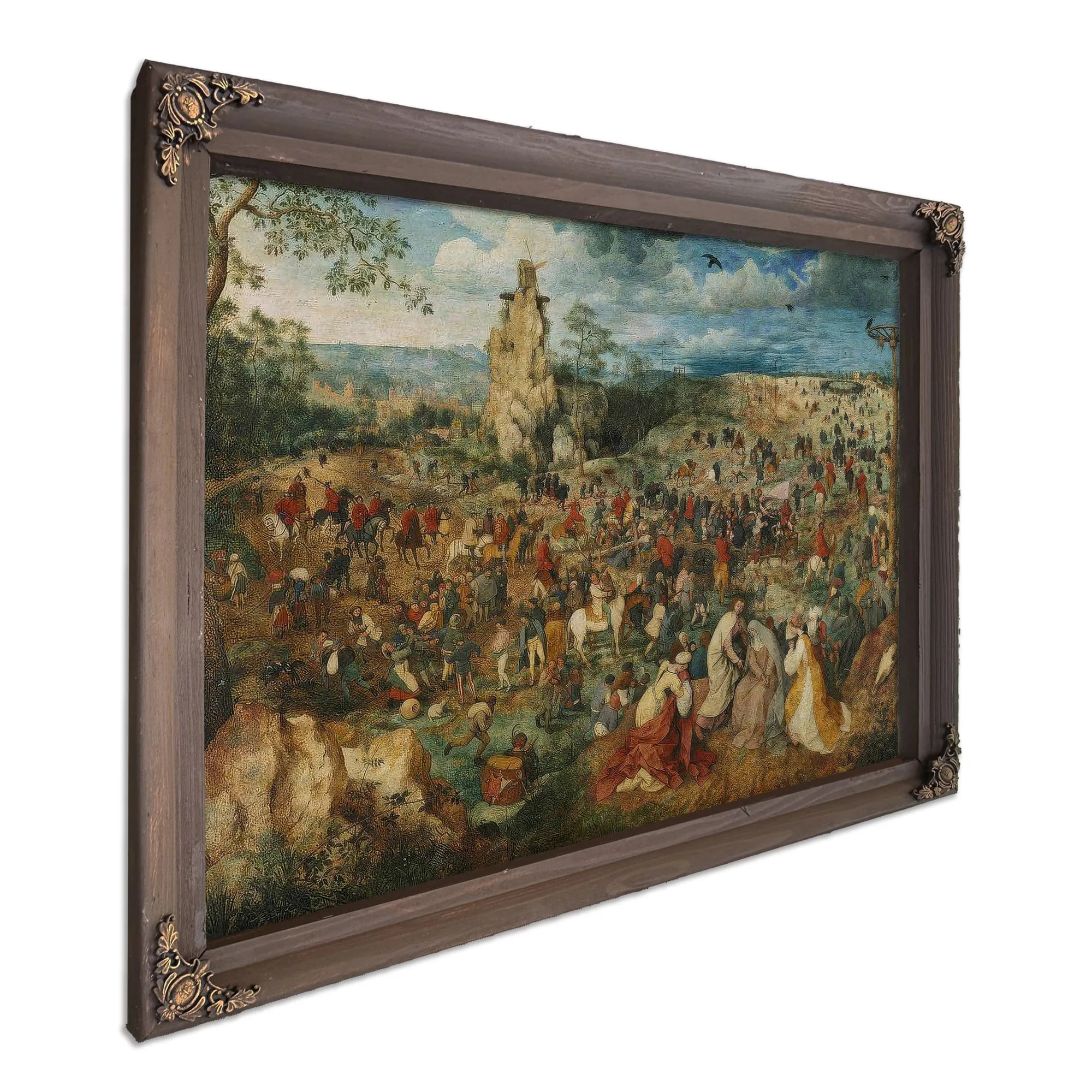 The Procession To Calvary 1564 124X170Cm By The Elder Fine Art Print