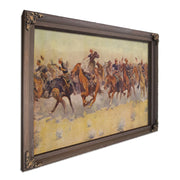 The Charge From Colliers Weekly Pub by Frederic Remington