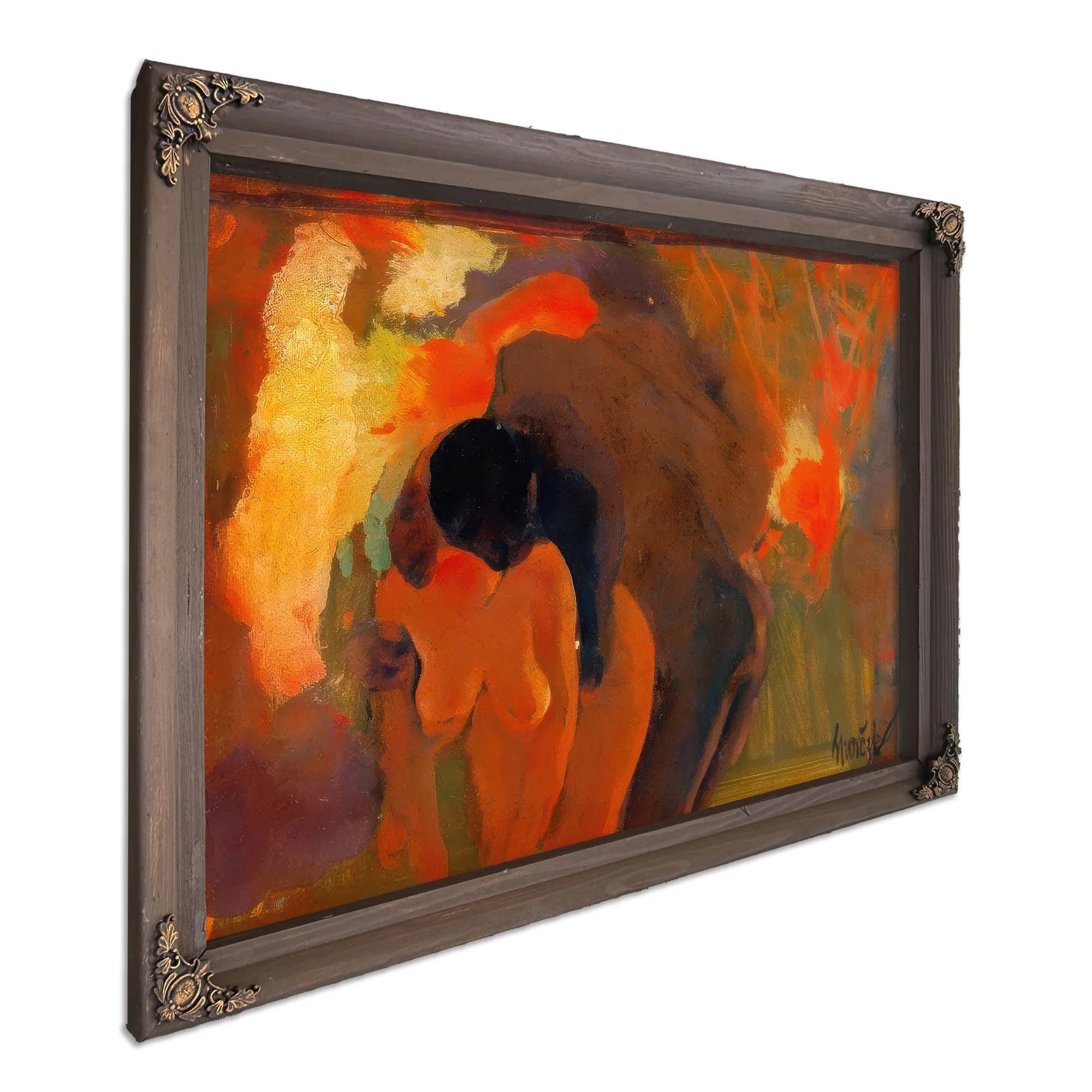 To Hell With Darwin By Maynard Dixon Fine Art Print