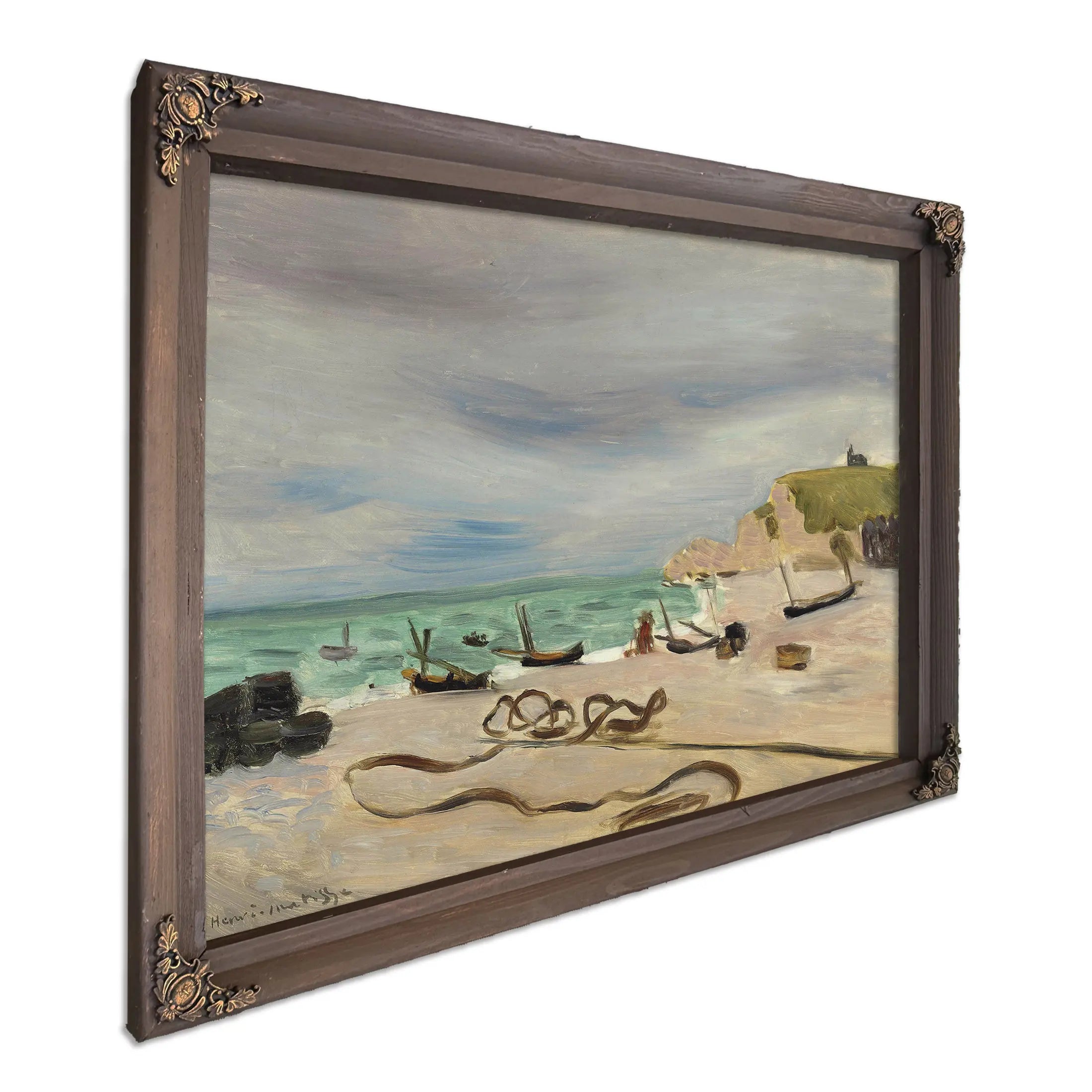 The Beach At Sainte Adresse 1 by Henri Matisse