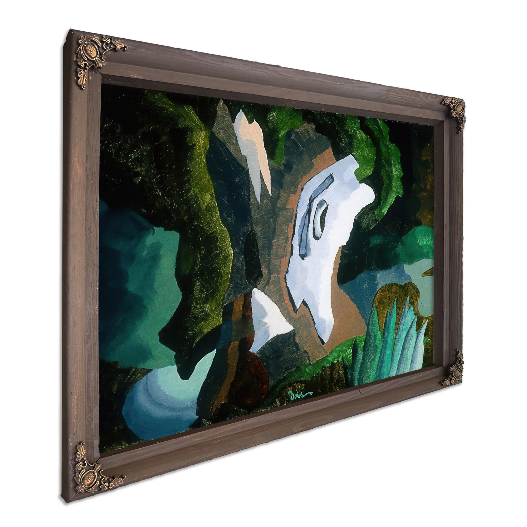 Neighborly Attempt At Murder By Arthur Dove Fine Art Print