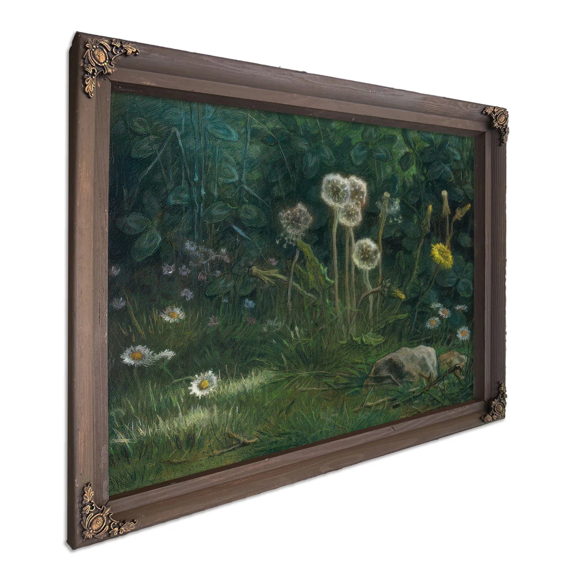 Dandelions By Jean Francois Millet Fine Art Print