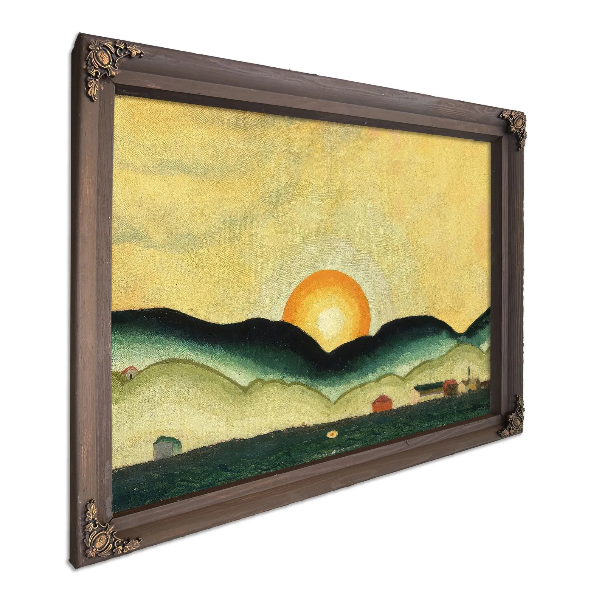 Sunrise, Northport Harbor By Arthur Dove Fine Art Print